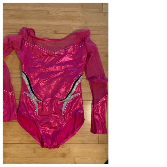 Girl's Pink Balera Gymnastics Leotard Leo CM